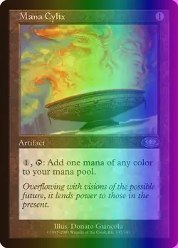 MTG Magic the Gathering Mana Cylix (132/146) Planeshift MP FOIL - Image 1