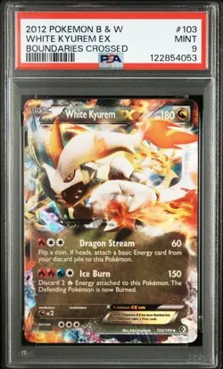 PSA 9 POKEMON ENGLISH WHITE KYUREM EX 103/149 BOUNDARIES CROSSED 2012 MINT 437 - Image 1
