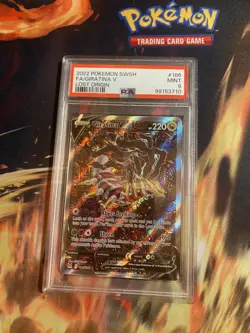 Pokemon TCG Giratina V 186 Alt Art SWSH: Lost Origin 2022 PSA MINT 9 - Image 1