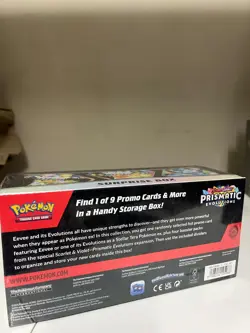Pokemon TCG Scarlet & Violet Prismatic Evolutions Surprise Box New Import - Image 3