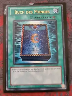 Yugioh Book Of Moon Tu07-de001 Name Shift Misprint Ultra Rare Lightly Played LP - Image 1