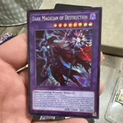 Yu-Gi-Oh! Dark Magician of Destruction Holo Fusion Spellcaster ATK 2800 DEF 2600 - Image 1