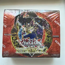 YuGiOh Retro Pack 2 Booster Box 24 Packs Unlimited 2025 English New & Sealed - Image 1