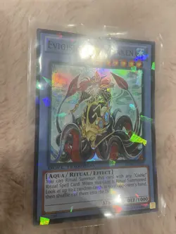 YuGiOh Evigishki Gustkraken DT06-EN082 Parallel Rare 1st Edition NM - Image 2