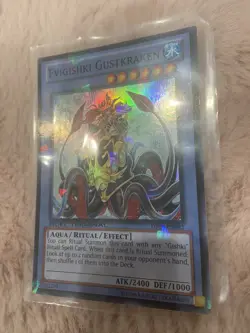 YuGiOh Evigishki Gustkraken DT06-EN082 Parallel Rare 1st Edition NM - Image 3