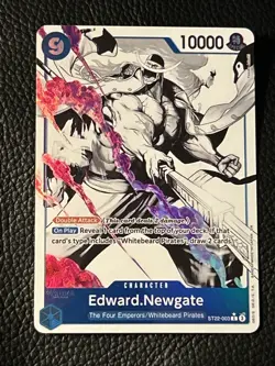 One Piece Edward.Newgate ST22-003 Alternate Art Foil Read - Image 1