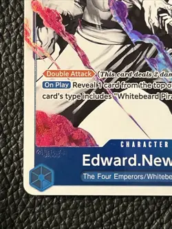 One Piece Edward.Newgate ST22-003 Alternate Art Foil Read - Image 4