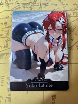 Yoko Littner ACG Goddess Story Waifu Anime Custom Card - Image 1