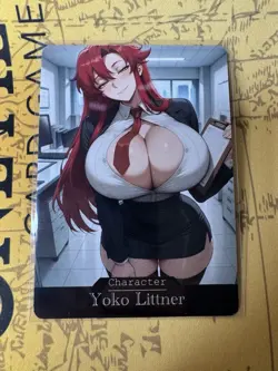 Yoko Littner Hentai Anime Doujin Waifu ACG Custom Card - Image 1
