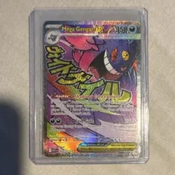 Pokemon Mega Gengar GX Full Art Holo Card 269/217 350 HP 230 Power - Image 1