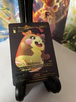 Morpeko vmax Black Foil 🔥Fan Art 🔥Pokemon Card N/M - Image 3