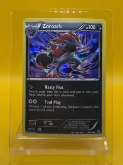 ZOROARK 71/114 Cracked Ice Holo - Black & White Set Pokemon Card 2011 - Image 1