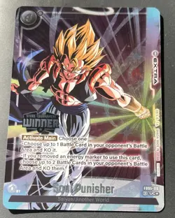 Gogeta Soul Punisher FB05-116 Alternate Art Foil Dragon Ball Super Card Game NM - Image 1