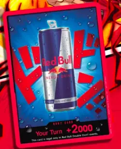 DON!! Card (Red Bull Double Don!!) Double Don!! ONLY - Image 1
