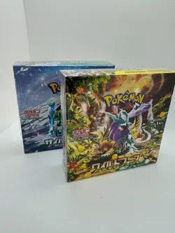 Pokemon Card Booster Box Wild Force & Cyber Judge sv5K sv5M Japanese JP box - Image 1