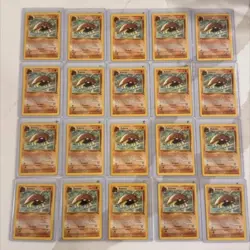 Kabuto 50/62 Fossil 1999 WOTC Pokemon Card Lot NM and LP x 20 Great Condition - Image 3