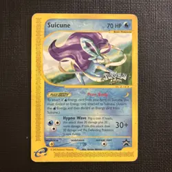 Suicune Black Star Pokemon Promo Card MP - Image 2