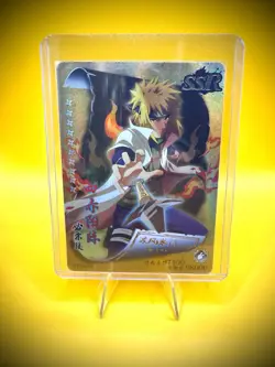 Naruto Kayou Doujin Super Secret Rare Minato Trading Card - Image 1