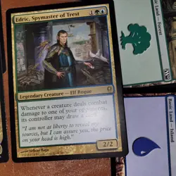 Whole COMMANDER Magic Deck - Heaven to Earth - ***SNAKES*** Edric Simic Tribal - Image 1