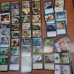 Whole COMMANDER Magic Deck - Heaven to Earth - ***SNAKES*** Edric Simic Tribal - Image 2