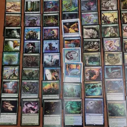 Whole COMMANDER Magic Deck - Heaven to Earth - ***SNAKES*** Edric Simic Tribal - Image 3