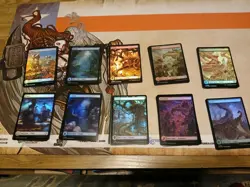 80x Lorwyn Eclipsed Full Art Lands (40x FOIL) MTG NM/M See Below For Specs - Image 1