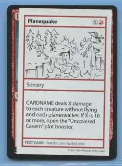MTG: Mystery Booster: Planequake Playtest - No Pw Symbol - Image 1
