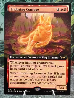 Duskmourn: House of Horror Magic: The Gathering Enduring Courage - Image 1