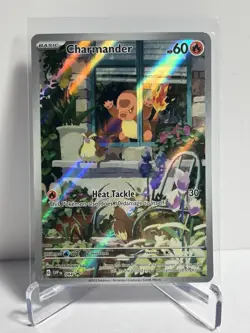 Pokemon TCG Obsidian Flames Charmander #044 Black Star Promo - Image 1