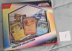 Pokemon TCG SV8.5 Prismatic Evolutions Poster Collection Box Factory Sealed ENG - Image 3
