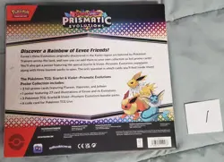 Pokemon TCG SV8.5 Prismatic Evolutions Poster Collection Box Factory Sealed ENG - Image 4