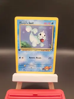 Pokemon TCG - Misty's Seel - 1ST EDITION - 88/132 - Gym Heroes 2000 - Image 1