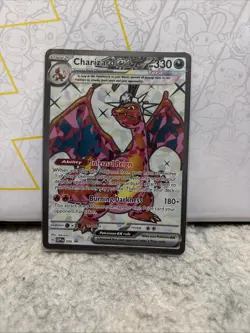 Charizard EX Tera Holo Promo Card 056/Sv-p Pokemon Scarlet & Violet TCG - Image 1