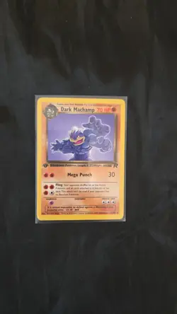 *1st Edition* DARK MACHAMP #27 *NM/M 2000 POKEMON Team Rocket VINTAGE - Image 2