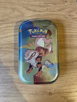 Pokemon TCG Scarlet & Violet 151 Mini Tin: Arcanine & Omanyte NEW & SEALED - Image 1
