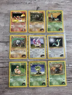 Lp-hp 113 COMPLETE Pokemon GYM HEROES Set RARE UNCOMMON/COMMON Non-Holo - Image 5