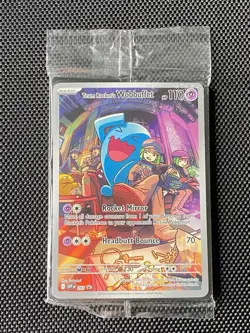 Pokemon TCG Lot Of 2 Team Rocket's Wobbuffet 203 Promo Sealed - Image 2