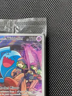 Pokemon TCG Lot Of 2 Team Rocket's Wobbuffet 203 Promo Sealed - Image 5
