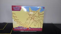 Pokemon Center Exclusive Paradox Rift ETB Roaring Moon Elite Trainer Box - Image 1