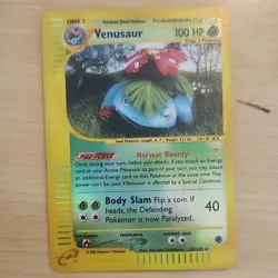 Pokemon Venusaur Expedition Base Set Reverse Holo Rare 30/165 2002 - Image 1