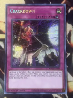 Yugioh: Crackdown - MP20-EN084 - Secret Rare - 1st Edition - NM - Image 1