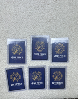 One Piece Card Game Lot of SR Cards Wings of the Captain OP06 Reiju Shanks, Momo - Image 2