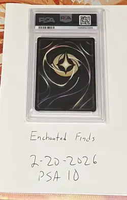 PSA 10 2025 DISNEY LORCANA WHISPERS IN THE WELL ICONIC ARIEL - ETHEREAL VOICE - Image 5