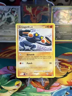 CROAGUNK 61/99 - Arceus - Common - Pokemon Card - LP - Image 1