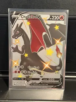 Pokemon Charizard V 79/73 Champions Path Secret Rare Holo Full Art Card English - Image 1