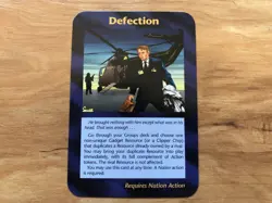 Illuminati New World Order Assassins INWO NWO SJ Games COMMON Defection Card - Image 1