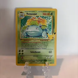 Pokemon Venusaur 15/102 Celebrations Classic Collection Holo Card - NM - Image 1