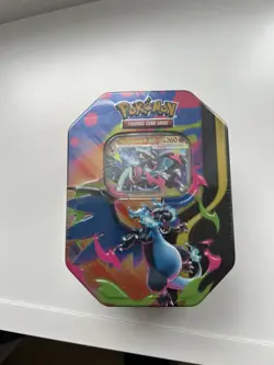 Pokemon Trading Card Game Mega Charizard Ex X & Y Tin Assortment Sealed ✅ - Image 1