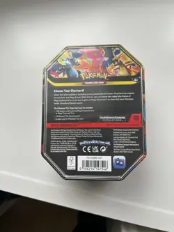 Pokemon Trading Card Game Mega Charizard Ex X & Y Tin Assortment Sealed ✅ - Image 2