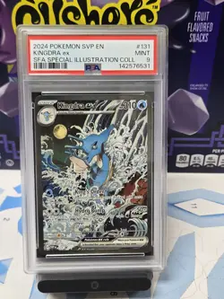Kingdra ex 131 Sv: Scarlet & Violet Promo Card PSA 9 Pokemon - Image 1
